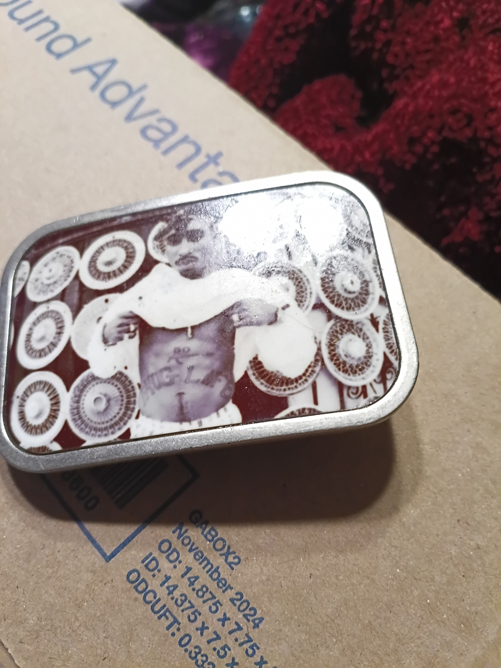 Tupac Collectible Belt Buckle